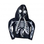 Skeleton Car Gear Shift gaubto dangtelis Lengvai montuojamas rankinio stabdžio dangtelis Universalus pavarų perjungimo rankenėlės gaubto dangtelis Helovino automobilio salono priedai A