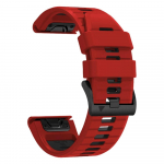 QuickFit 22 mm 26 mm dviejų atspalvių silikoninis dirželis, skirtas Garmin Fenix ​​8 E 7 7X 6X Pro 5XPlus Epix Pro Gen 2 47 mm 51 mm / Enduro 3 laikrodžio apyrankė QuickFit 26mm