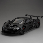 Nauja 1:24 MCL P1 drugelių durelės keturių ratų sportinio automobilio žaislas miniatiūrinis modelis, lydinio liejimas, super sportinio automobilio atsitraukimo garsas ir lengva dovana vaikams juoda