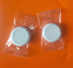 Maistinės klasės putojančios valymo tabletės kavos aparatams, skalbiniams ir batams