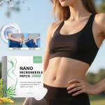 Nano mikroadatinis pleistras, liekninamasis mikroadatinis pleistras, stangrinamųjų linijų gerinimo odos priežiūros pleistras (4 vnt. / 1 ​​dėžutė) One Size žalia