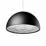 Pakabinamas &scaron;viestuvas SkyGarden LED lempa vidaus miegamojo svetainės valgomojo pakabinamas &scaron;viestuvas virtuvės namų dekoratyvinis ap&scaron;vietimo &scaron;viestuvas Diameter 40cm&Cold White juoda