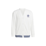 Adidas Originals Dryžuota Laisvo Kirpimo Sportinė Megztinė Moteri&scaron;ki Vir&scaron;utiniai Drabužiai Han-Jade-White IT9829 XXS