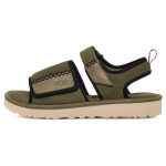 UGG Classic Sandalas Dviejų sluoksnių karvės oda Patogūs kasdieniai madingi sandalai Vyri&scaron;ki sandalai Samanų žalia 1136650-MSG 43