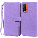 Prabangus piniginės odinis atverčiamas dėklas Xiaomi Redmi 9T Redmi9T telefono dėklui su kortelių laikikliu, knygos vir&scaron;elis, Fundas For Redmi 9T