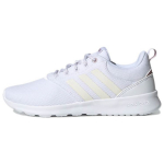 Adidas Neo Qt Racer 2.0 Audinys Patogūs Neslystantys Dilimui Atsparūs Žemi Laisvalaikio Batai Moteri&scaron;ki Kedai Balti GX5673 37⅓