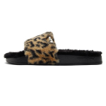 Puma Leadcat 2.0 Laisvalaikio Mink&scaron;ti Patogūs Guminis Padadas Odos Aplikacija &Scaron;lepetės Moteri&scaron;kos &Scaron;lepetės Juoda Geltona 385804-02 35.5