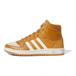 Adidas Originals Top Ten Sintetinės odos Patogūs Patvarūs Auk&scaron;to kirpimo Vaikų sportbačiai Vaikų sportbačiai Geltoni Balti IF2707 36