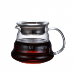 350/600/800ml Skaidraus stiklo kavos dekanteris Debesų formos stiklinis virdulys Dalinimosi indas su dangteliais Kavos puodelis kavai, ruo&scaron;iamai užpilant