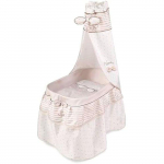 Mois&eacute;s - DE CUEVAS TOYS - V&eacute;rone - Blanc et Beige - 100 cm - Roues sp&eacute;ciales balta