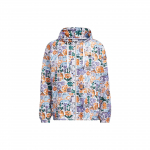 adidas Originals megztos COL AOP striukės Baltos Oranžinės Violetinės Unisex HR6438 M