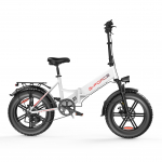G-FORCE RC-ST Suaugusiųjų sulankstomas elektrinis dviratis 750W variklis 48V 15AH baterija 20 colių ratai Visureigis E-dviratis kelionėms lauke ir miesto susisiekimui balta