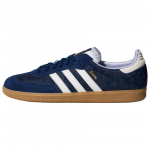 Adidas Originals SAMBA OG Vokietijos armijos sportbačiai Unisex Mėlyni Balti KZ7551 36