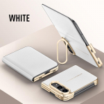 iPhone Duo dėklas Prabangus matinės odos odai draugi&scaron;kas magnetinis atverčiamas dėklas Laikiklis objektyvui Atsparus smūgiams apsauginis dėklas Priedai iPhone Duo balta