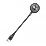 3W automobilio atmosferos &scaron;viestuvai Automobilio stogo projektorius &Scaron;viesa DJ Light Disco Party Aplinkos dekoravimo lempa USB prievadas RGB Auto Decoration Soundlights