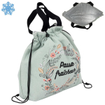 Les Tr&eacute;sors De Lily [A2875] - Sac repas fraicheur / Lunch bag 'Pause Fraicheur' turquoise - 30x29x10 cm turkis