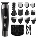 Barzdos kirpimo ma&scaron;inėlės Plaukų kirpimo ma&scaron;inėlės Profesionalios vyrų priežiūros rinkinys Belaidis vandeniui atsparus nosies kirpimo įrankis Kūno dovanos vyrams