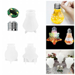 Silikoninė Lemputės Derva Epoksidinė Forma Kri&scaron;tolo Liejimo Forma Rankdarbių Žetonų Pagrindai Dangteliai A