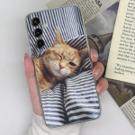 Dėklas, skirtas Samsung Galaxy S6 S7 edge+ S23 S22+ Ultra J3 4 5 6 mielas smūgiams atsparus permatomas silikoninis telefono dangtelio animacinis pie&scaron;inys, skirtas Samsung Coque buferiui Samsung S11E