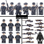 &bdquo;Hurt Locker&ldquo; specialiųjų pajėgų karių SWAT statybinių blokų rinkinių plytų rinkiniai klasikinio modelio vaiki&scaron;ki žaislai