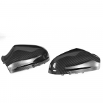 2x automobilio &scaron;oninių durelių sparno galinio vaizdo veidrodžio dangtelio galinio vaizdo veidrodžio dangteliai, skirti Opel For Vauxhall, Astra H 2004-2013 anglies pluo&scaron;tas Carbon Fiber Look