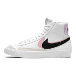 Nike Blazer Mid 77 SE GS Balti Arctic Punch Vaikams Sportbačiai Juodi DD1847-101 38.5 white