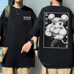 Juokingi raumeningi nindzių pelės muki gimnastikos pelės ra&scaron;tai mar&scaron;kinėliai Anime Demon Slayer Uzui Tengen mar&scaron;kinėliai Unisex Moteri&scaron;ki animaciniai filmai, dideli gatvės drabužiai L