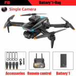 Nauja P10 Drone ESC HD kamera WiFi FPV dvigubai sulankstomas nuotolinio valdymo pultas keturkopterio auk&scaron;čio laikiklis, skirtas i&scaron;vengti kliūčių orlaivio žaislas