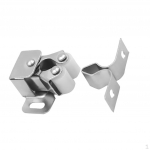 1 Set Hardware Zinc Plated Double Roller Cupboard es Cabinet Lock Latch