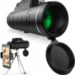 Ne&scaron;iojamas teleskopas 40x60 Military HD Profesionalus monokulinis priartinimo žiūronas naktinis optinis taikiklis Big Vision teleskopas