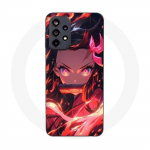 Coque Maniacase pour Samsung Galaxy A32 5g Demon Slayer Nezuko Kamado Manga anime