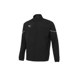 Puma Laisvalaikio sportinio vėjo nepraleidžiančio stovo apykaklė Trikotažo striukė Vyri&scaron;kos striukės juodos 657326-03 S