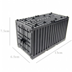 MOC Antrojo pasaulinio karo karinės konteinerių ginklų dėžės statybinės blokinės figūrėlės armijos kareivio priedai &bdquo;pasidaryk pats&ldquo; karinis transporto dėklas, plytinis vaiki&scaron;kas žaislas