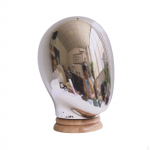 Perukai Galva Manekenas Pradedantysis Stilistas Plaukų formavimas Tvirtas Skrybėlių stovo laikiklis apsipirkti sidabras