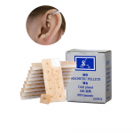 500 vnt. paauksuoti 800 Gauso magnetiniai karoliukai granulės ausų lipdukai Akupunktūra akupresūra atpalaiduojantis masažas svorio metimas lieknas auksas