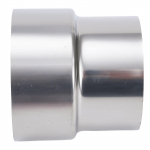 Nerūdijančio plieno kaminų pamu&scaron;alo jungčių reduktorius &Oslash;90mm/&Oslash;80mm