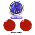 Universalus automobilio &scaron;viečiantis, priklijuojamas skaitmeninis laikrodis, deimantinis kvarcinis laikrodis, priedai, įmontuotas mygtukas, akumuliatorius, automobilio oro i&scaron;leidimo anga, kvarcinis laikrodis