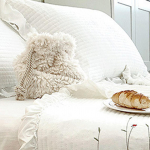 Medvilninė dygsniuota antklodė, vienspalvė, namų mada, eleganti&scaron;ka, i&scaron; tencelio, su siuvinėtu ra&scaron;tu, medvilninė vasarinė vėsinanti antklodė 2 X Pillowcase 48x74cm balta