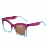 Vyrai Moterys Madingi fotochrominiai skaitymo akiniai Madingi Stilingi Dideli akiniai nuo saulės Unisex Didelio rėmo Presbyopia 2.0
