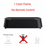 Naujas Flame Ultragarsinis oro difuzorius su nuotolinio valdymo pulteliu Cool Mist Maker 3D modeliavimo oro drėkintuvai Aroma eterinių aliejų difuzorius