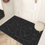 Patvarus neslystantis PVC įėjimo kilimėlis &ndash; dulkes &scaron;alinantis, &scaron;ventinis grindų kilimėlis namams ir balkonui 60x120cm