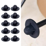 10 vienetų mėnulio kėdės kojų uždangalai, stovyklavimo kojų apsaugos, nuo smigimo, neslystantys galiniai dangteliai skirti 13 mm