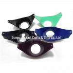 Juodas PVC vyno taurės dangtelis ir taurės dirželis su individualiu logotipu Phone Lanyard juoda