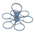 6 puodelių sulankstomas gėrimų laikiklis Stiklinių karuselės laikiklis Pasukamas puodelio laikiklis