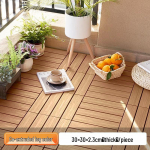 Vandeni&scaron;ka neslydi PVC lauko grindų danga balkono ir terasos renovacijai Single Piece Price (11 pieces per sq. meter)