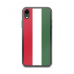 Coque - PIXELFORMA - iPhone XR - Drapeau de la Hongrie - Apsaugos komplektas - Silikoninė sriuba