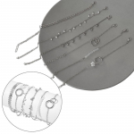 6 vnt. / rinkiniai Bohemi&scaron;kos karoliukais papuo&scaron;tos apyrankės moterims Gražios gėlės, lapai, tu&scaron;čiaviduriai geometrija, reguliuojami kutais papuo&scaron;alų grandinės apyrankės