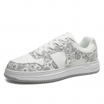 Nauji anakardžių vaisių riedlentės batai Honkongo stiliaus balti batai žemo profilio batai didelio dydžio madingi batai 39-47 47 pilka