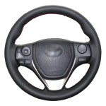 Rankiniu būdu siuvamas automobilio vairo dangtis Toyota RAV4 2013-2018 Corolla 2014-2018
