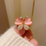 Mielos drugelių segės moterims Mažos gaivios i&scaron;skirtinės žvilgančios grąžto vabzdžių segės atlapo smeigtukai ženklelis papuo&scaron;alai drabužių aksesuarai